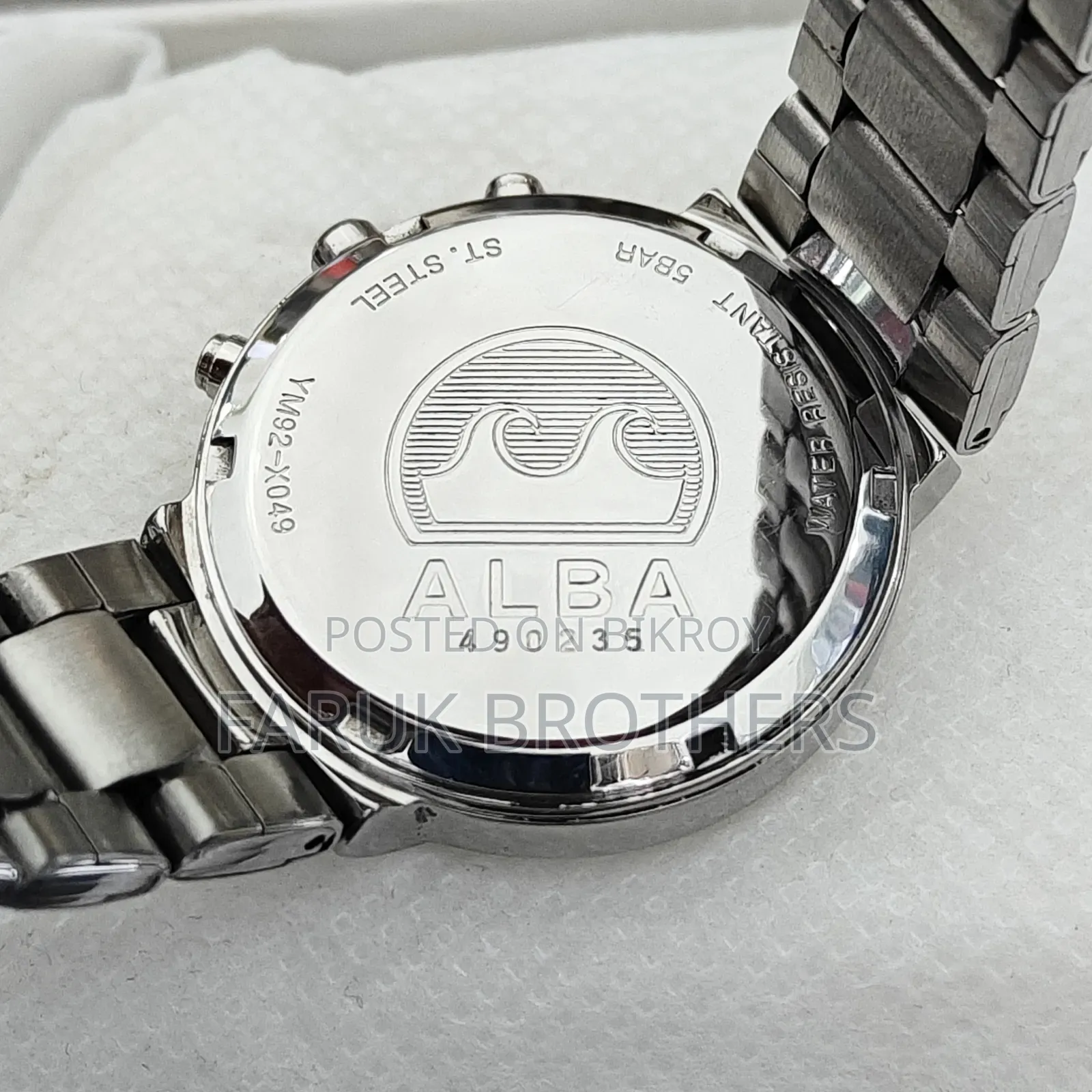 ALBA (Seiko Sub-Brand) Chronograph Unisex 36MM Watch