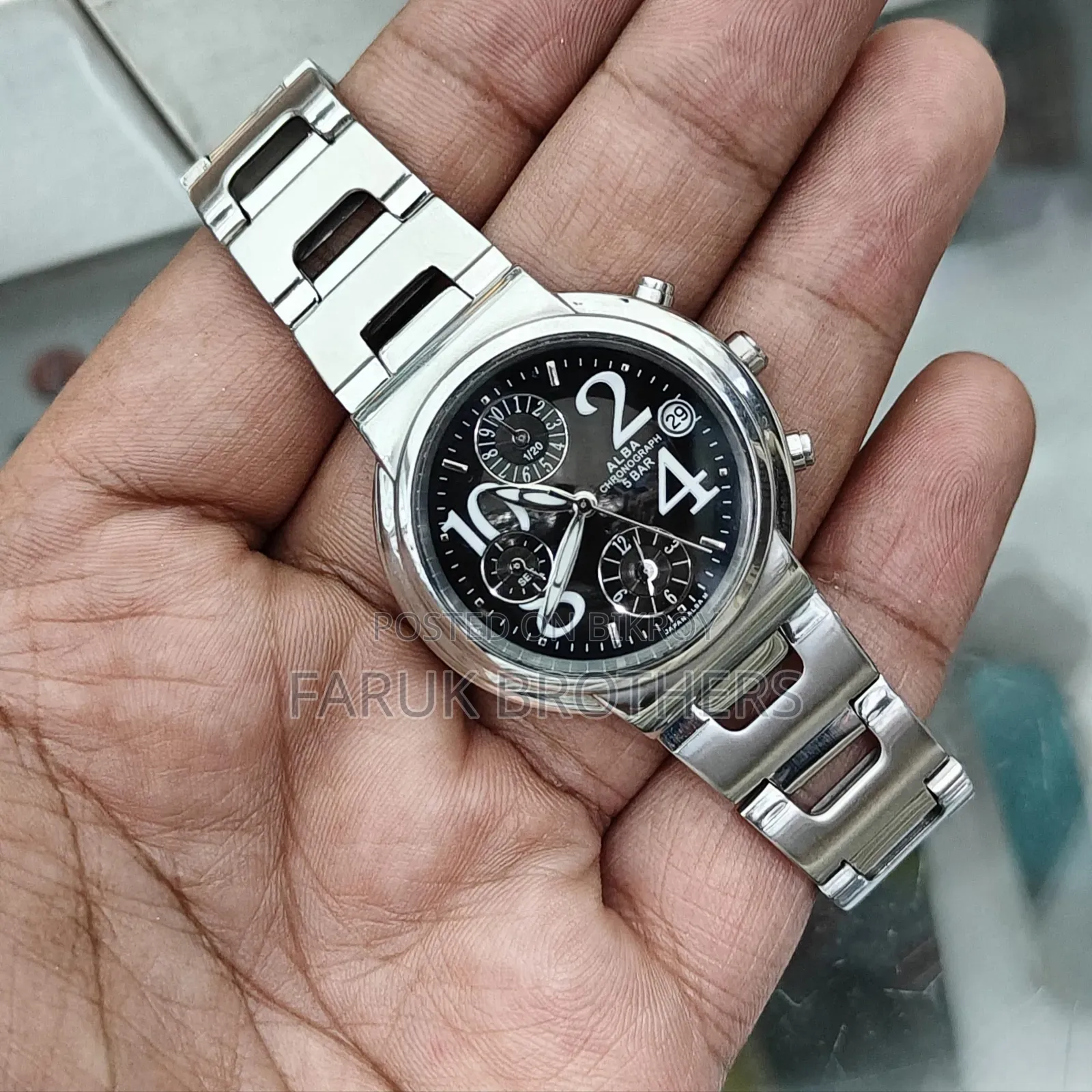 ALBA (Seiko Sub-Brand) Chronograph Unisex 36MM Watch