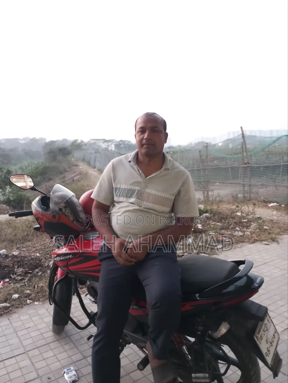 নতুন হিরো প্যাশন এক্সপ্রো আইথ্রিএস ২০২৫ লাল