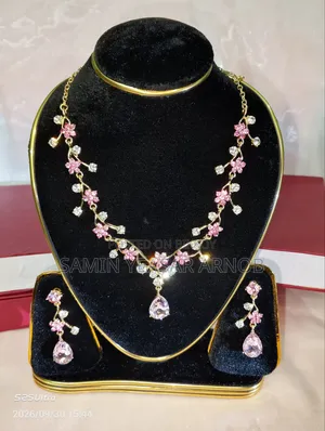 Luxury Diamond Cut Necklace Set