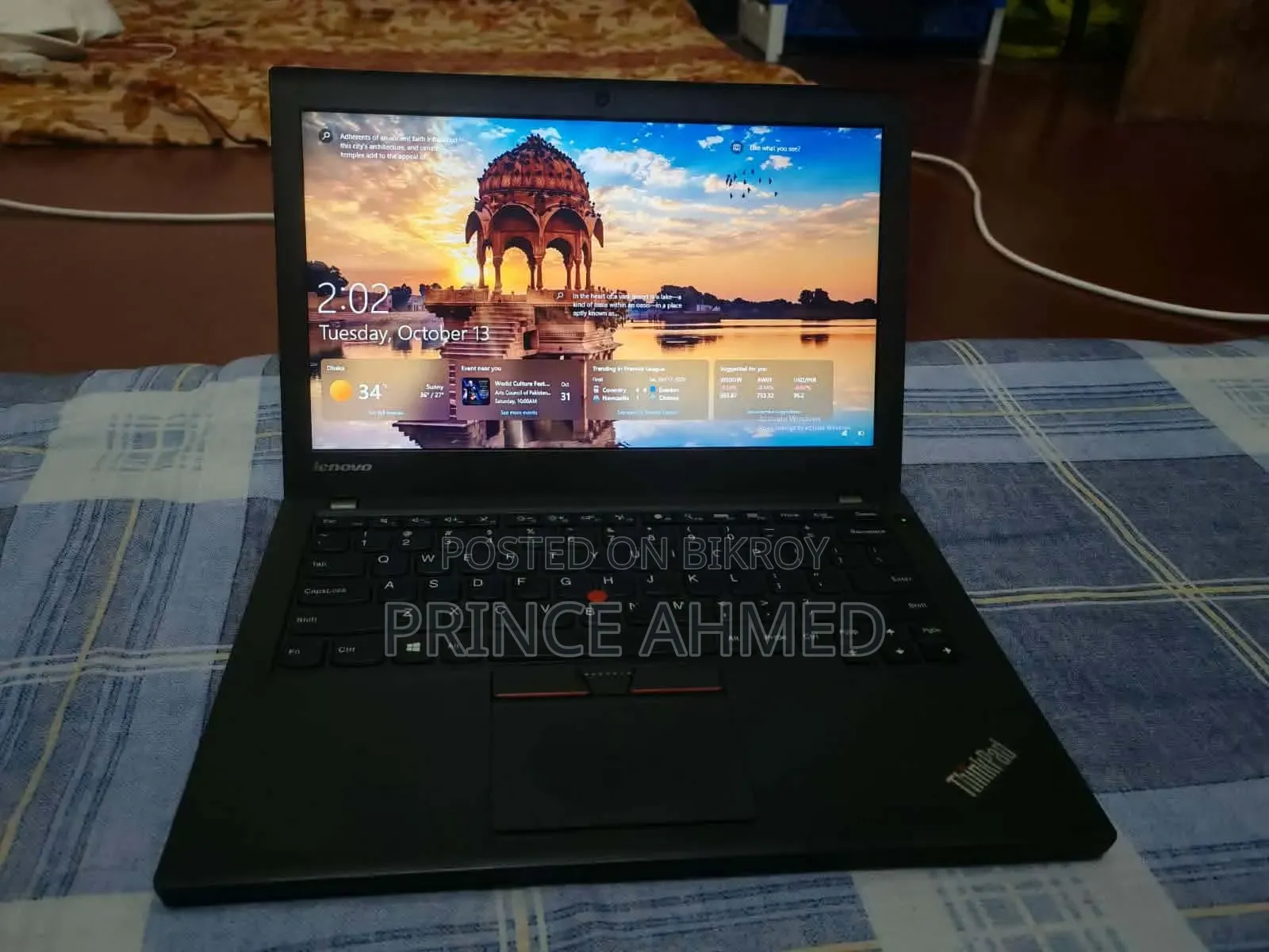ল্যাপটপ লেনোভো থিংকপ্যাড টি৪৯০এস ৮জিবি ইন্টেল কোর আই৫ এসএসডি ২৫৬জিবি