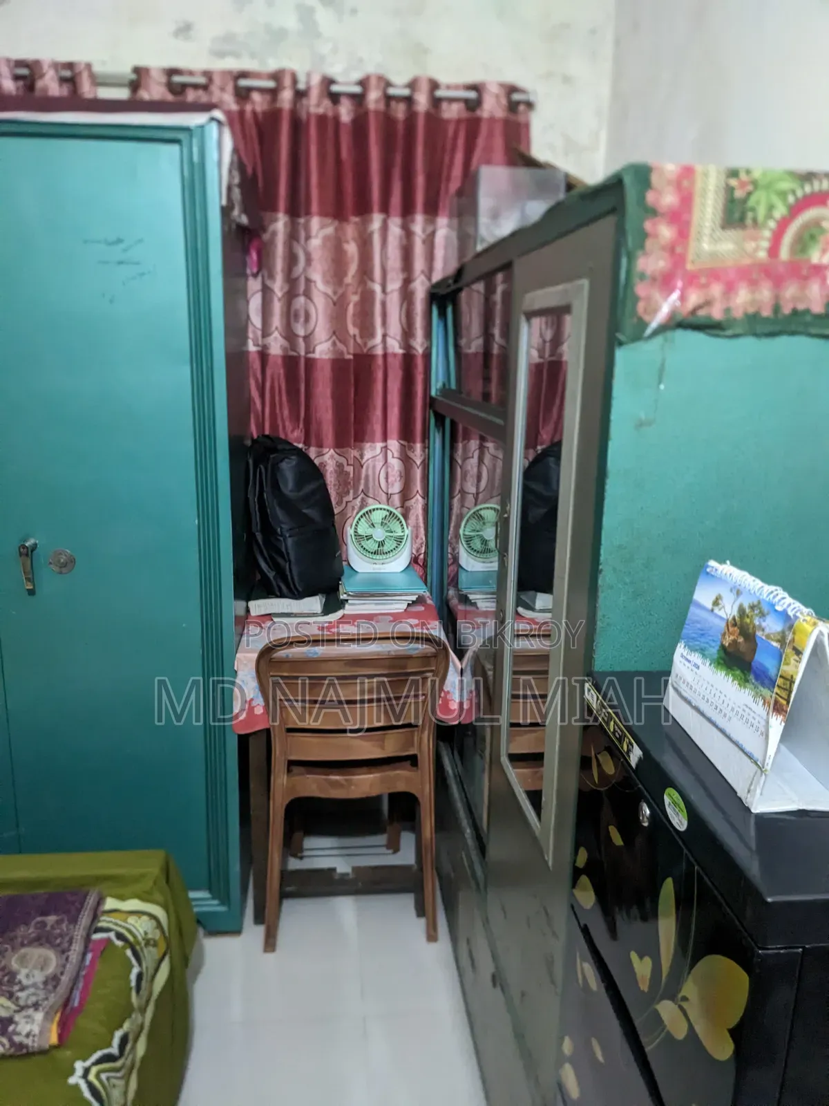 শেওড়াপাড়ায় ফার্নিশড ১-বেডরুম রুম এবং পার্লার ভাড়ায় দেওয়া হবে