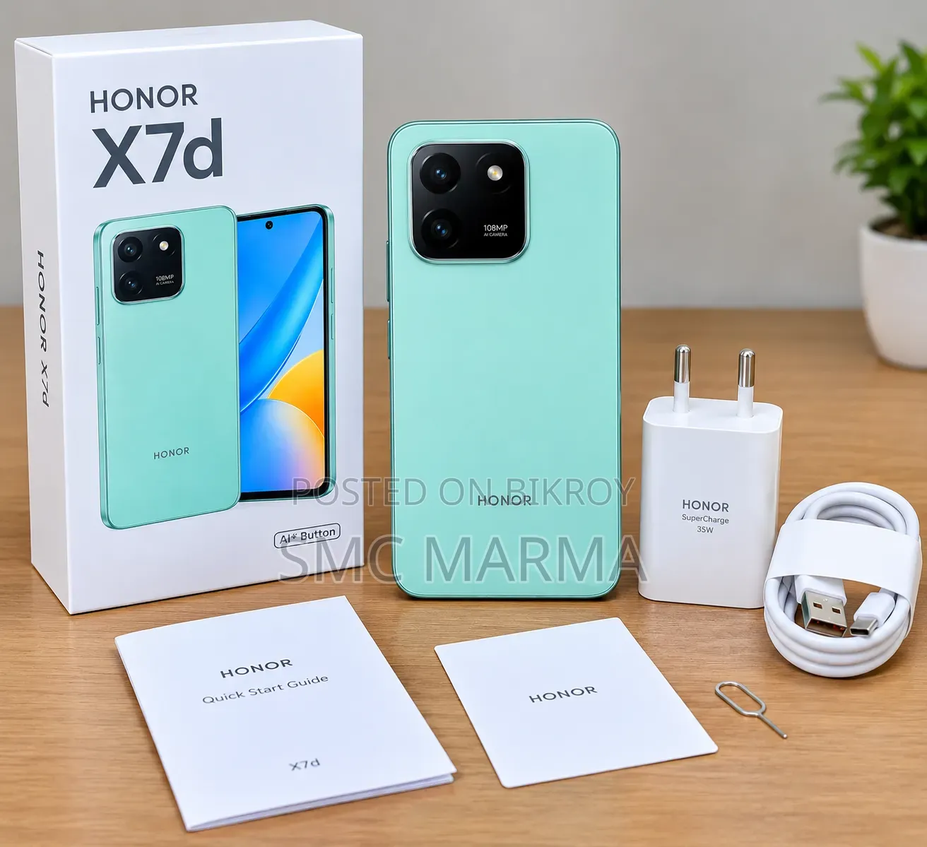 New Honor X7d 256 GB Green