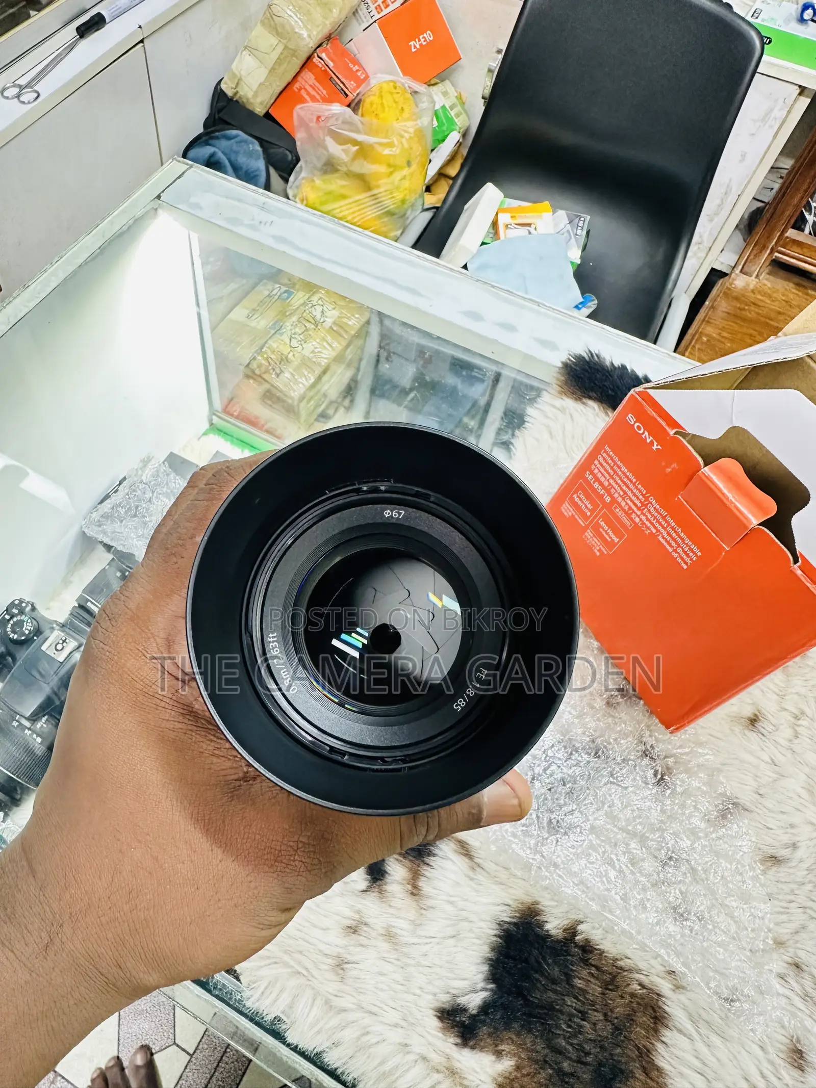Sony 85mm 1.8 প্রাইম লেন্স