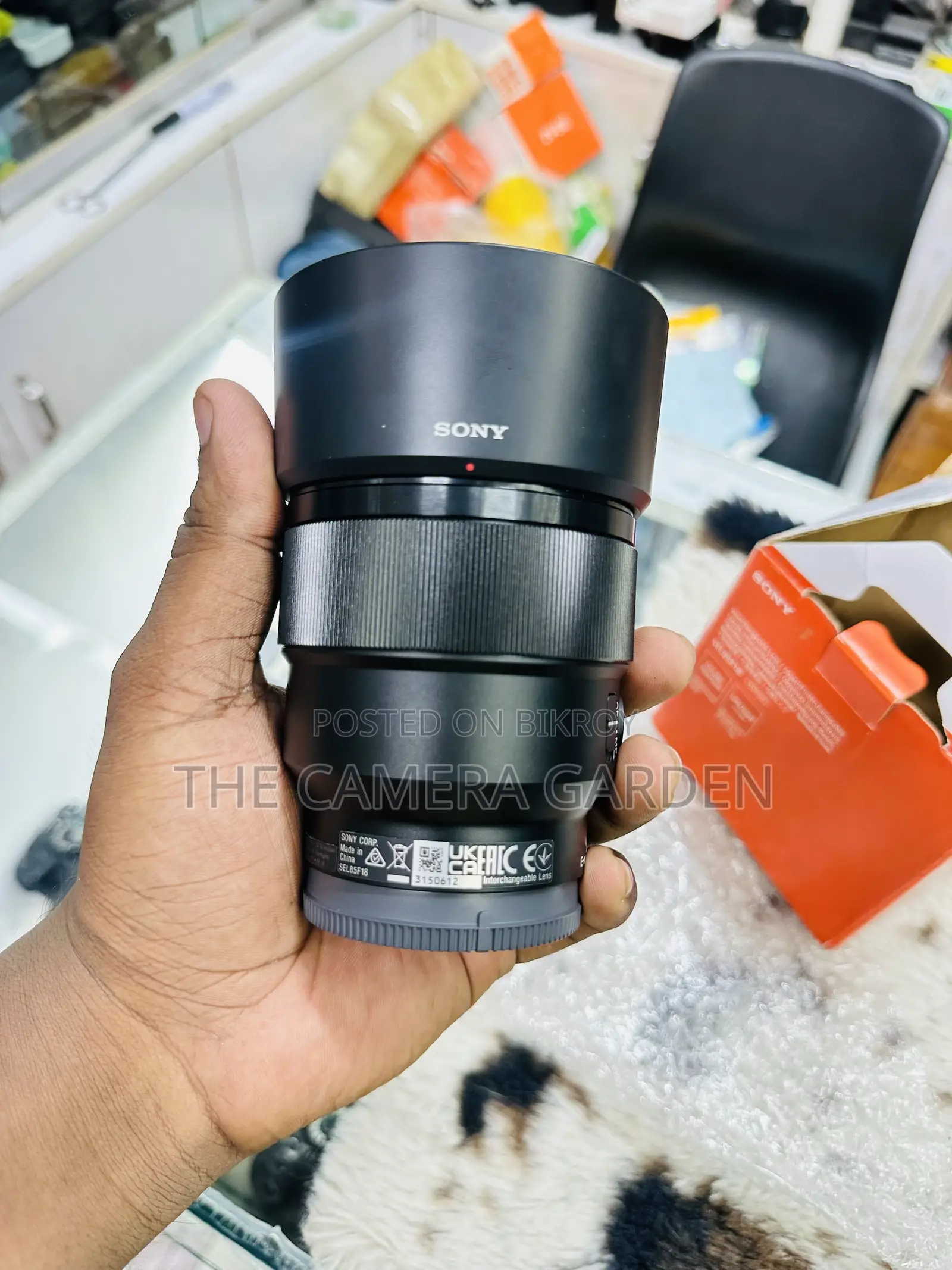 Sony 85mm 1.8 প্রাইম লেন্স