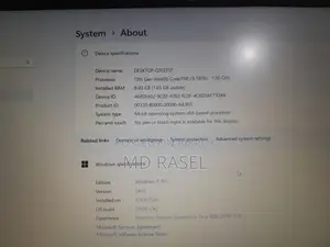 New Laptop HP 8GB Intel Core i3 SSD 512GB