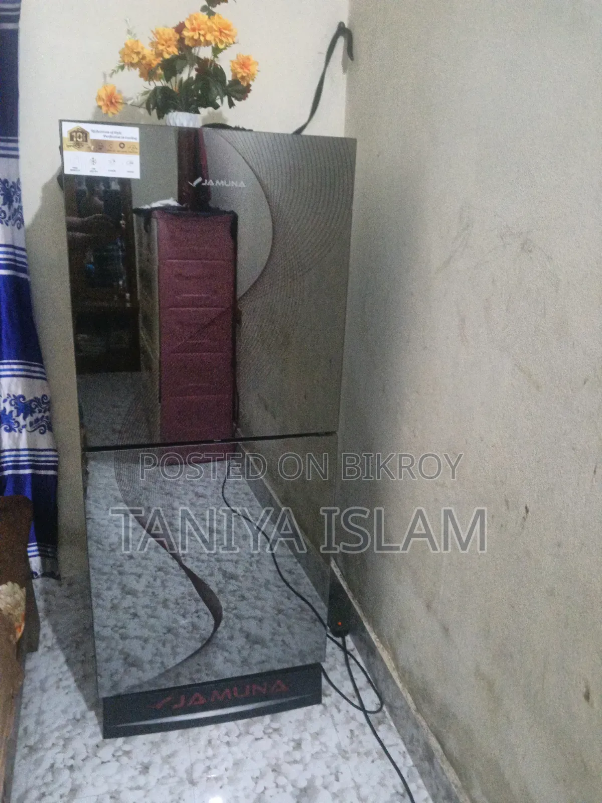যমুনা ফ্রিজ ফ্রেশ কন্ডিশন কোন রকম সমস্যা নেই