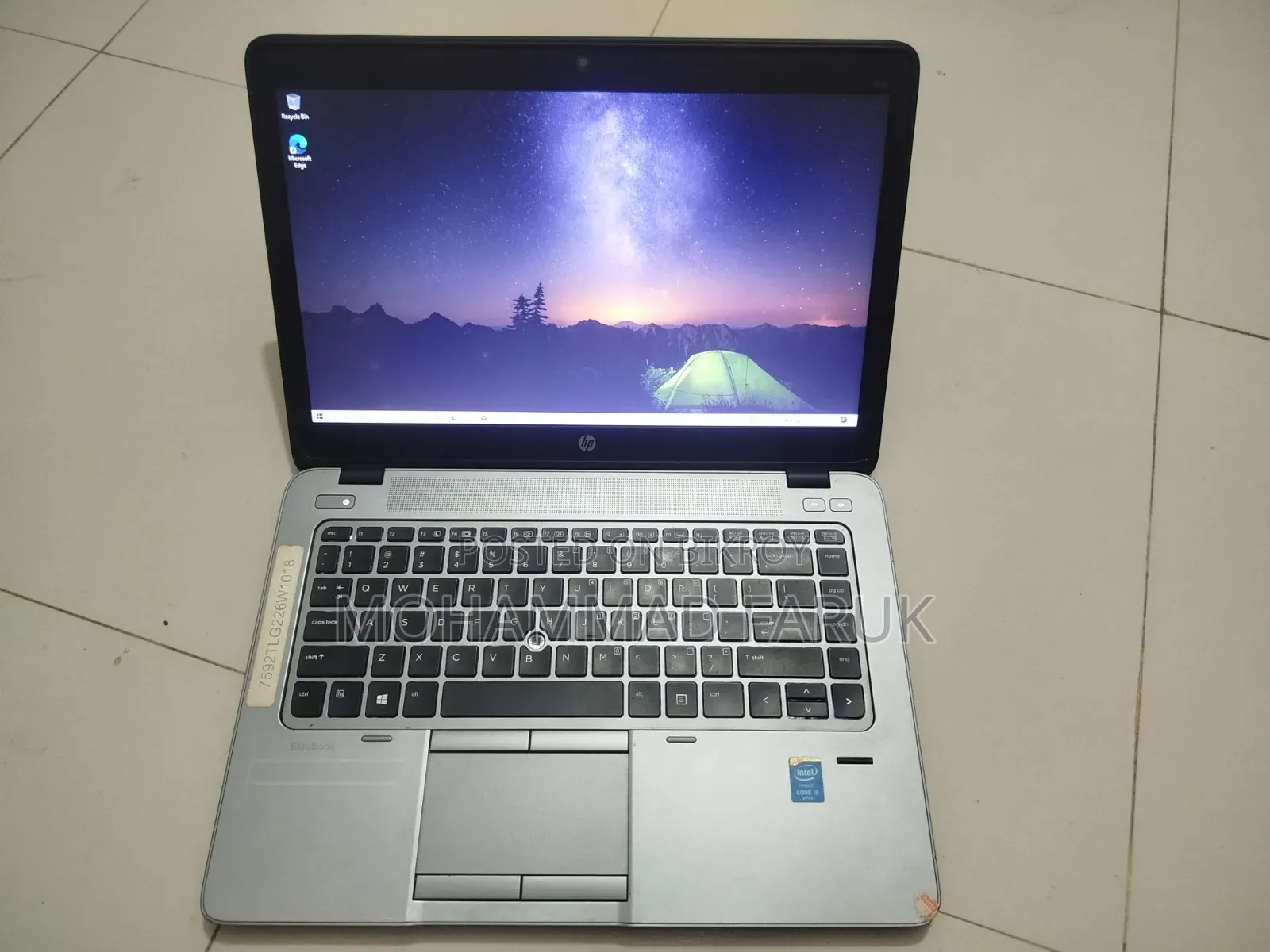 ল্যাপটপ HP EliteBook 840 G6 8GB ইন্টেল কোর i5 HDD 500GB