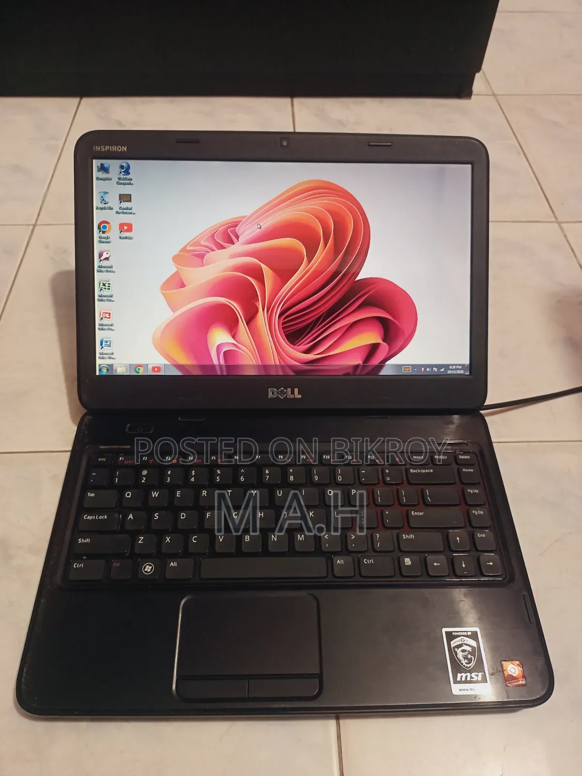 Dell Laptop 4GB Intel Pentium 500GB HDD