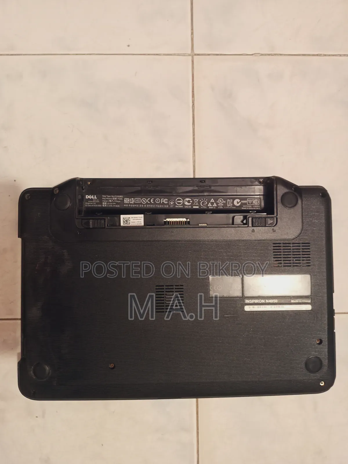 Dell Laptop 4GB Intel Pentium 500GB HDD