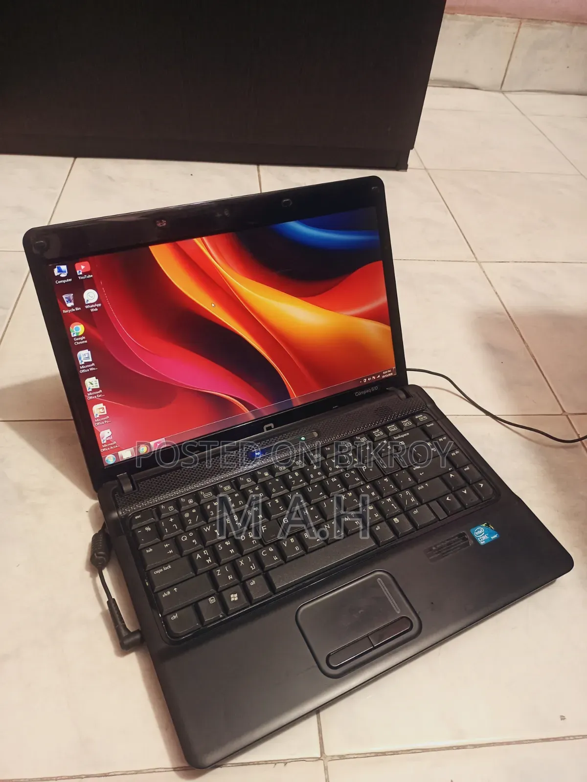 ল্যাপটপ Compaq 510 2GB Intel Core 2 Duo HDD 320GB