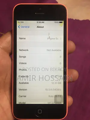 অ্যাপল আইফোন ৫সি ১৬ জিবি গোলাপি