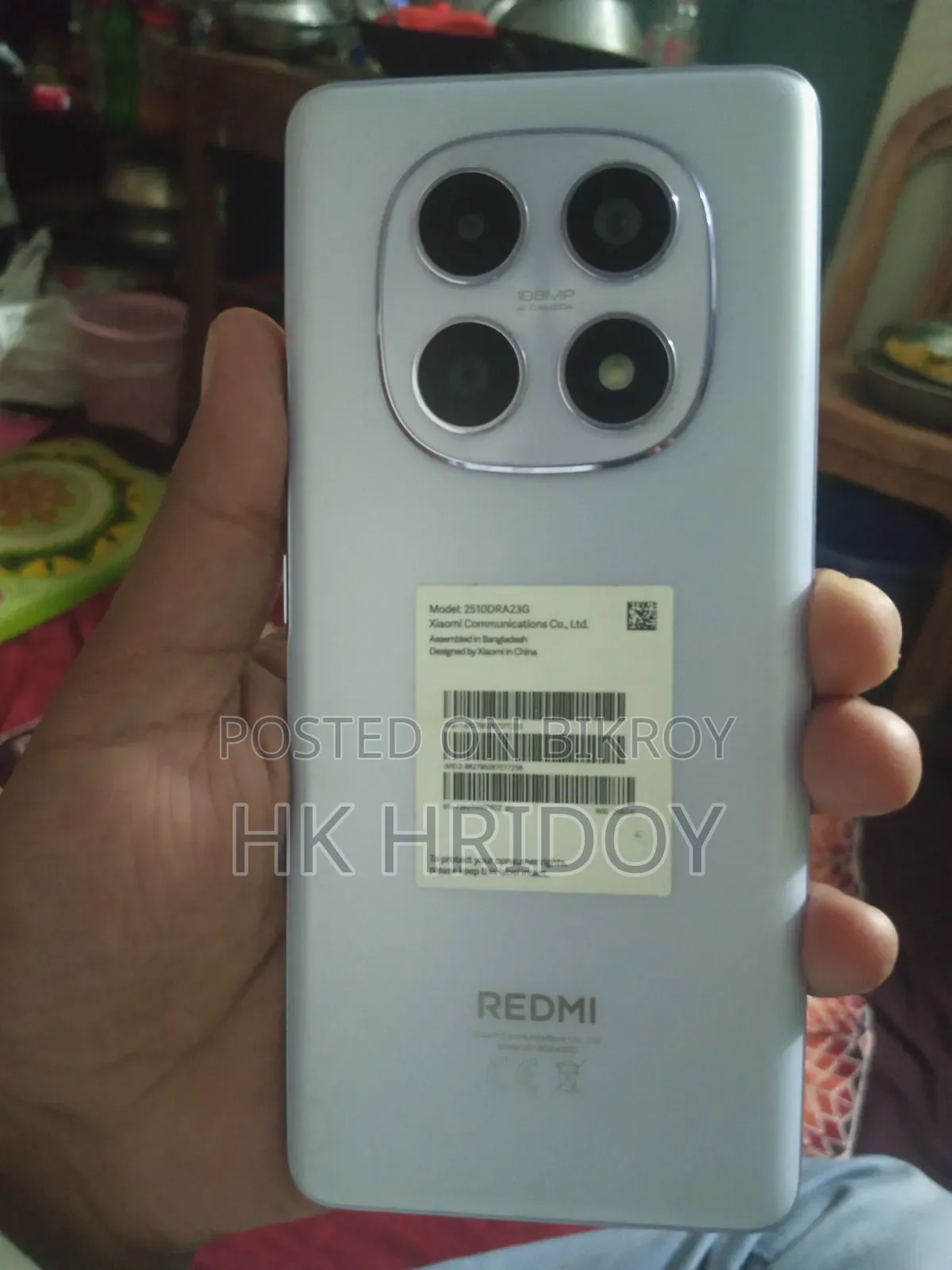 New Xiaomi Redmi Note 15 256 GB White