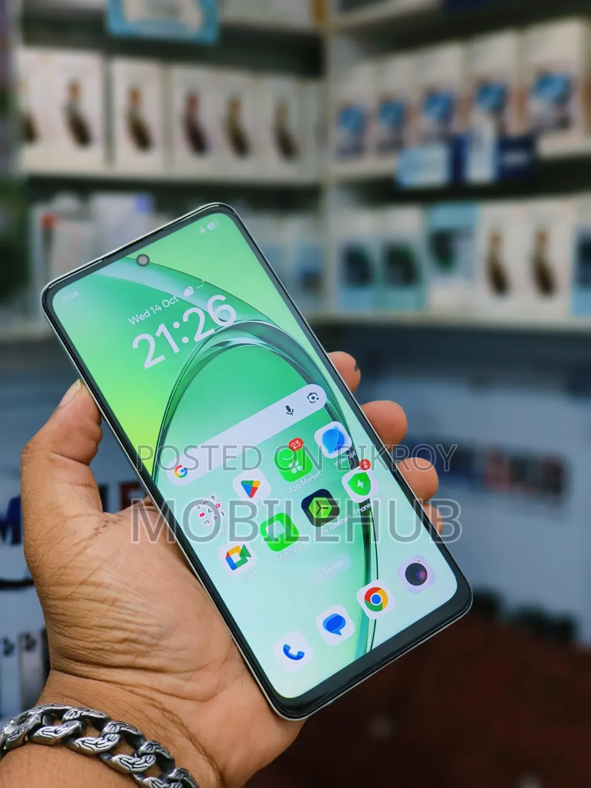 অপ্পো কে১২এক্স ১২৮ জিবি সবুজ