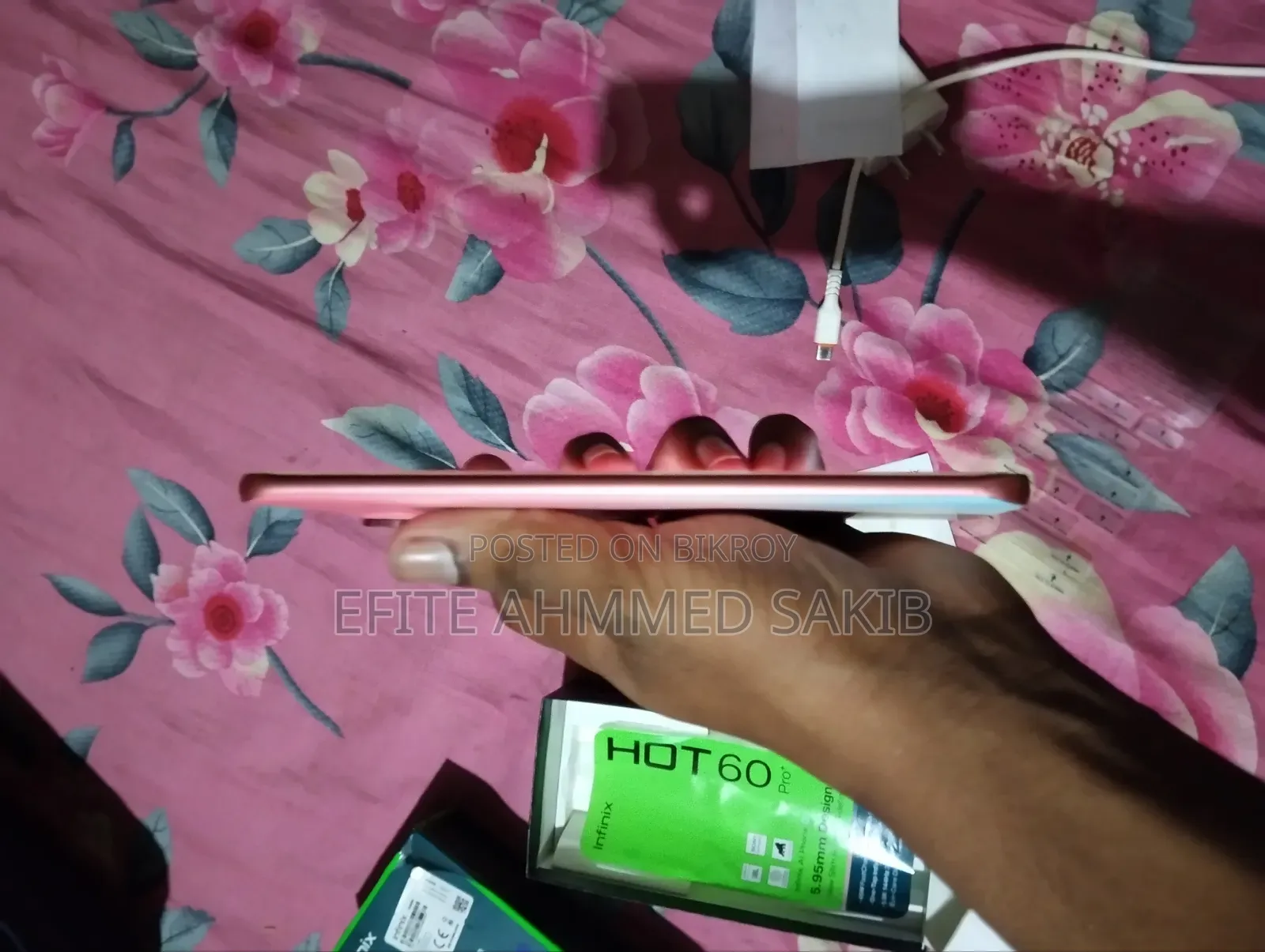 Infinix Hot 60 Pro+ 128 GB Pink