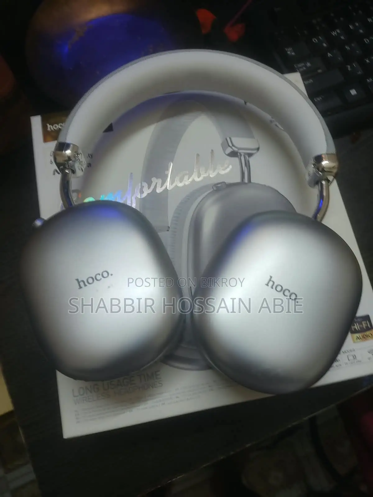 হোকো ডব্লিউ৩৫ প্রো ম্যাক্স ব্লুটুথ হেডফোন