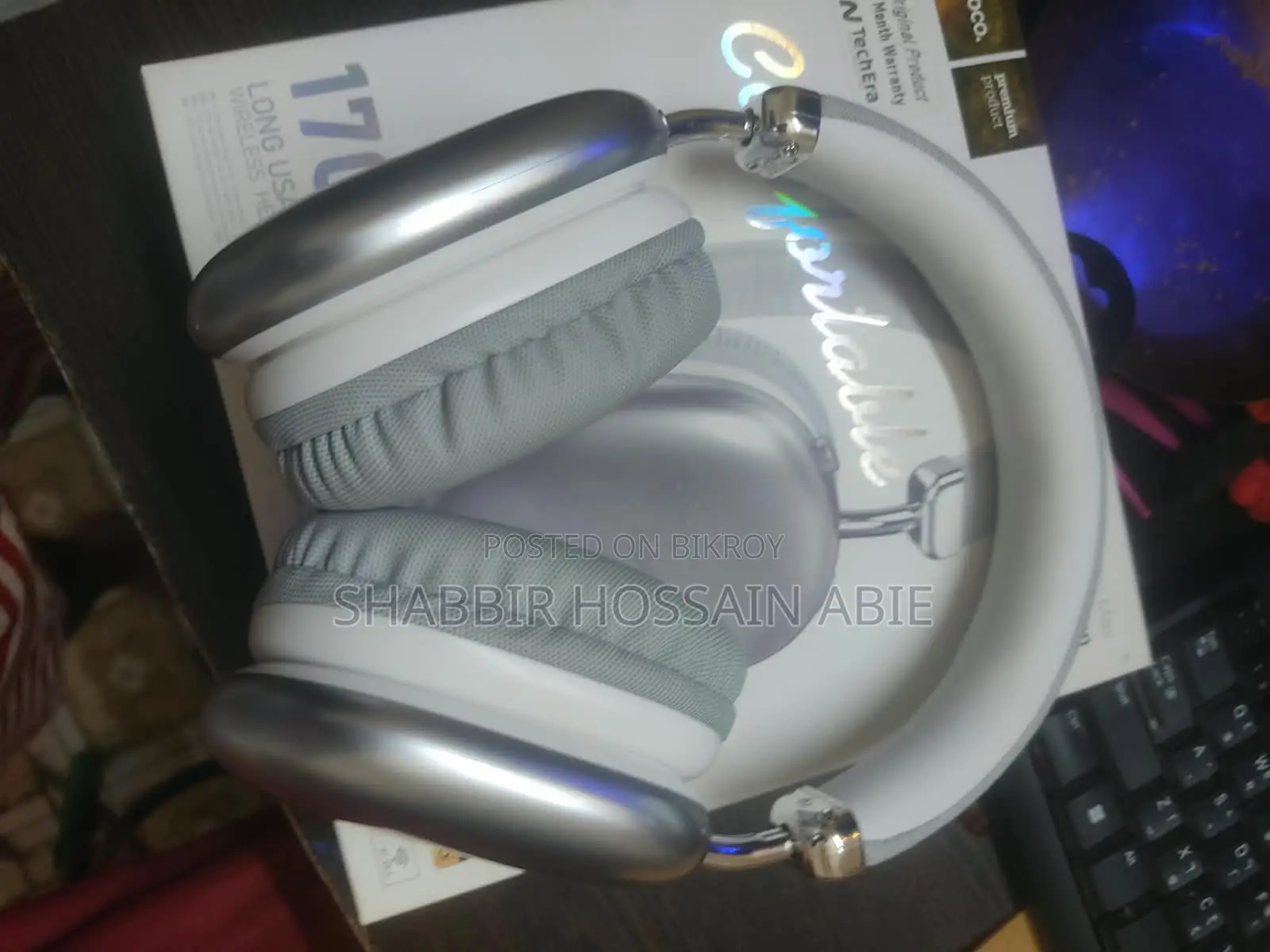 হোকো ডব্লিউ৩৫ প্রো ম্যাক্স ব্লুটুথ হেডফোন