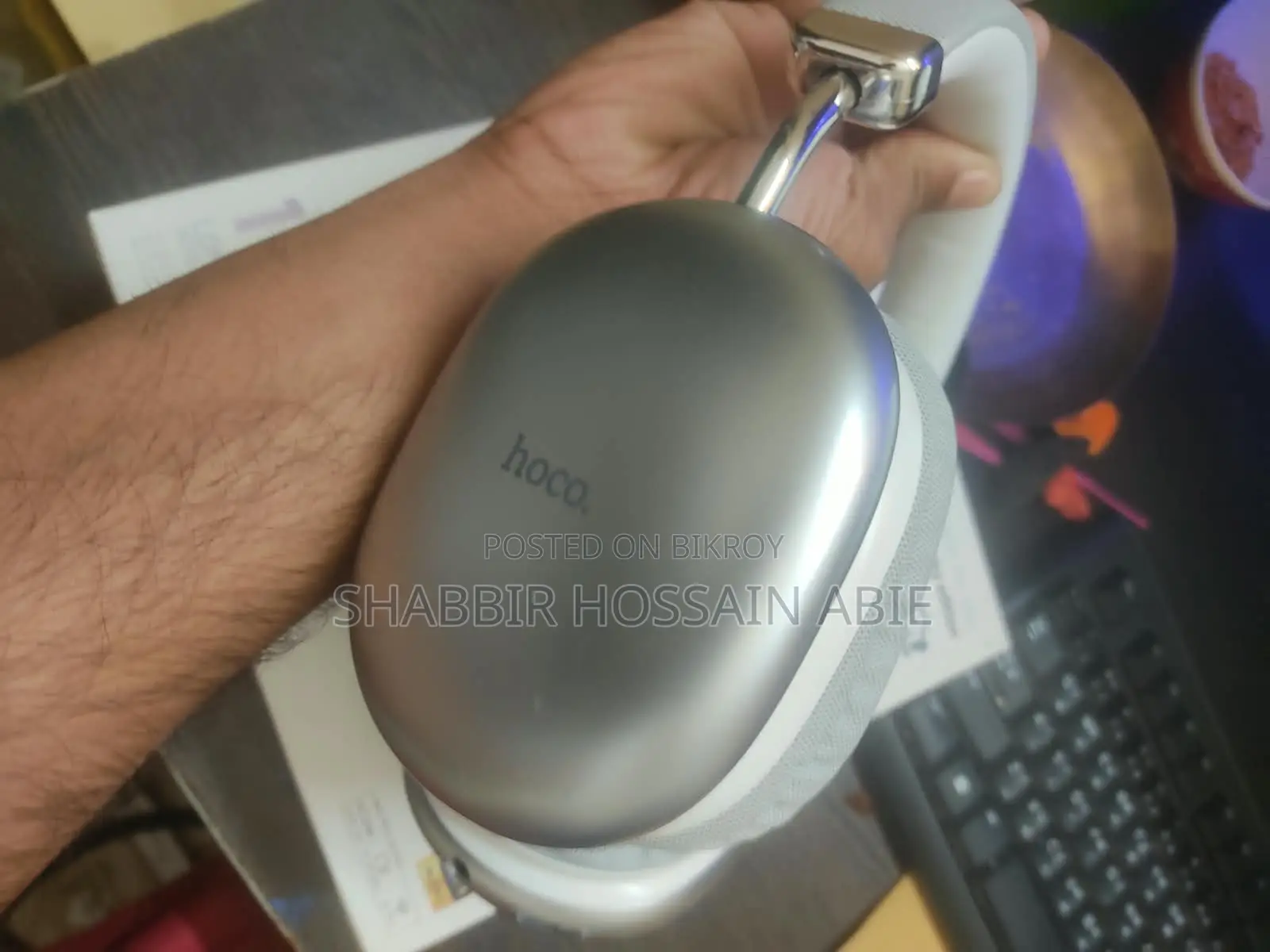 হোকো ডব্লিউ৩৫ প্রো ম্যাক্স ব্লুটুথ হেডফোন
