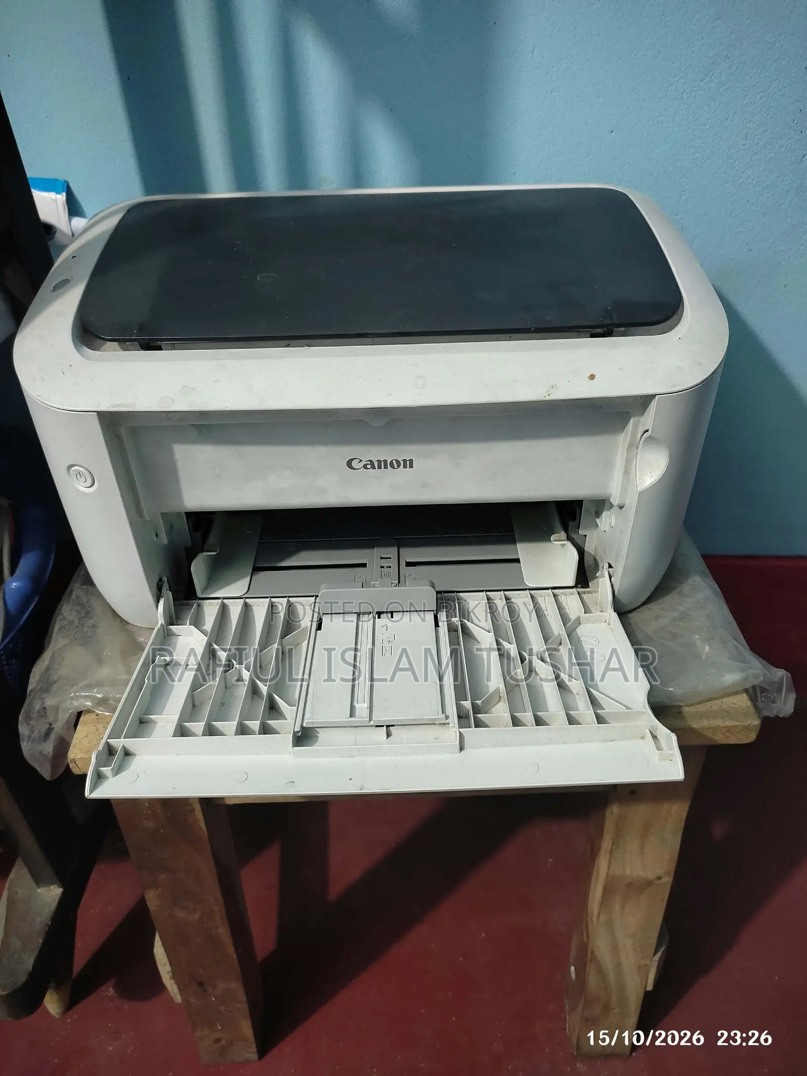 Canon imageCLASS LBP6030 ব্ল্যাক অ্যান্ড হোয়াইট লেজার প্রিন্টার – সামান্য ব্যবহৃত