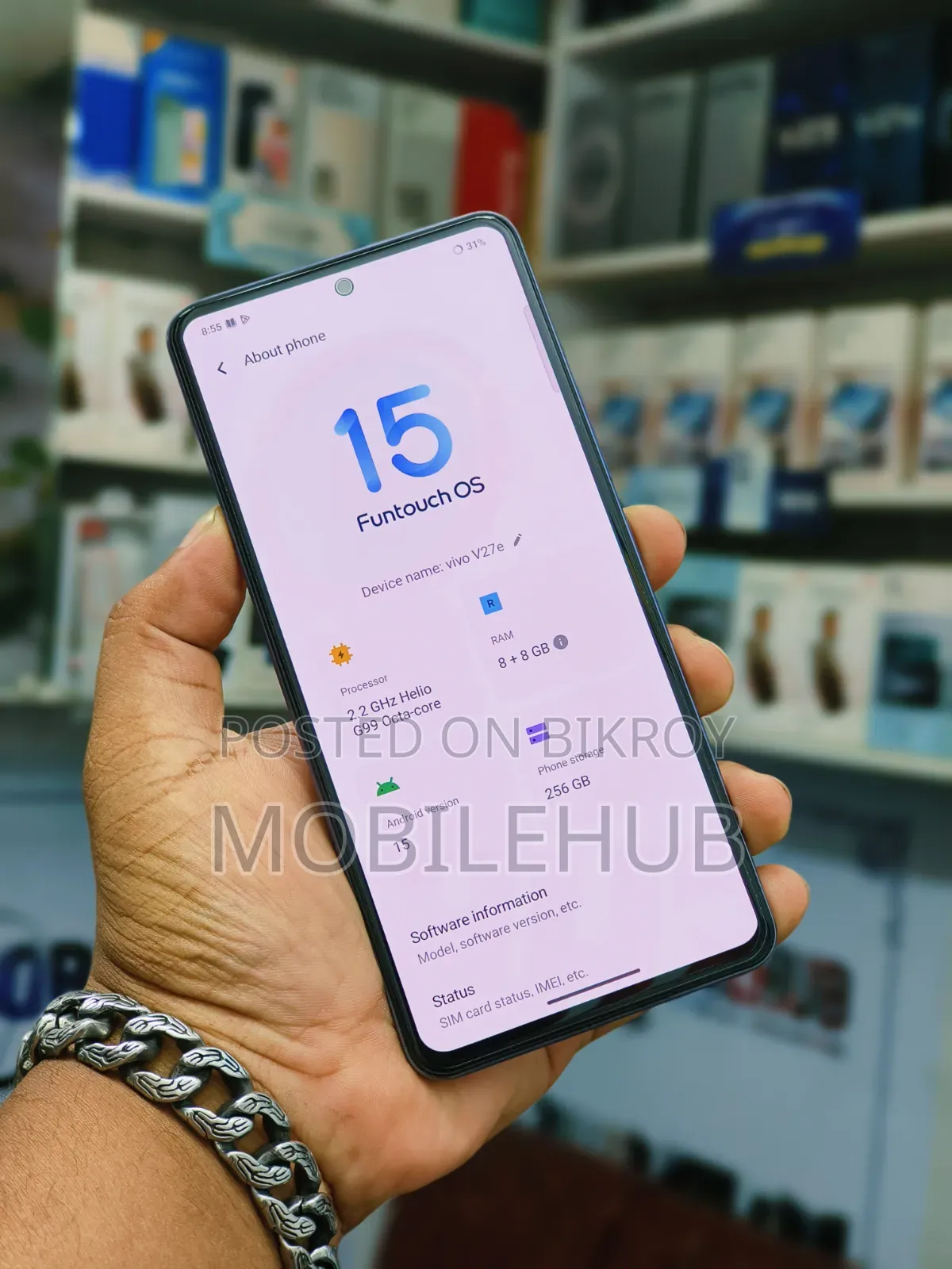 Vivo V27e 256 GB Pink