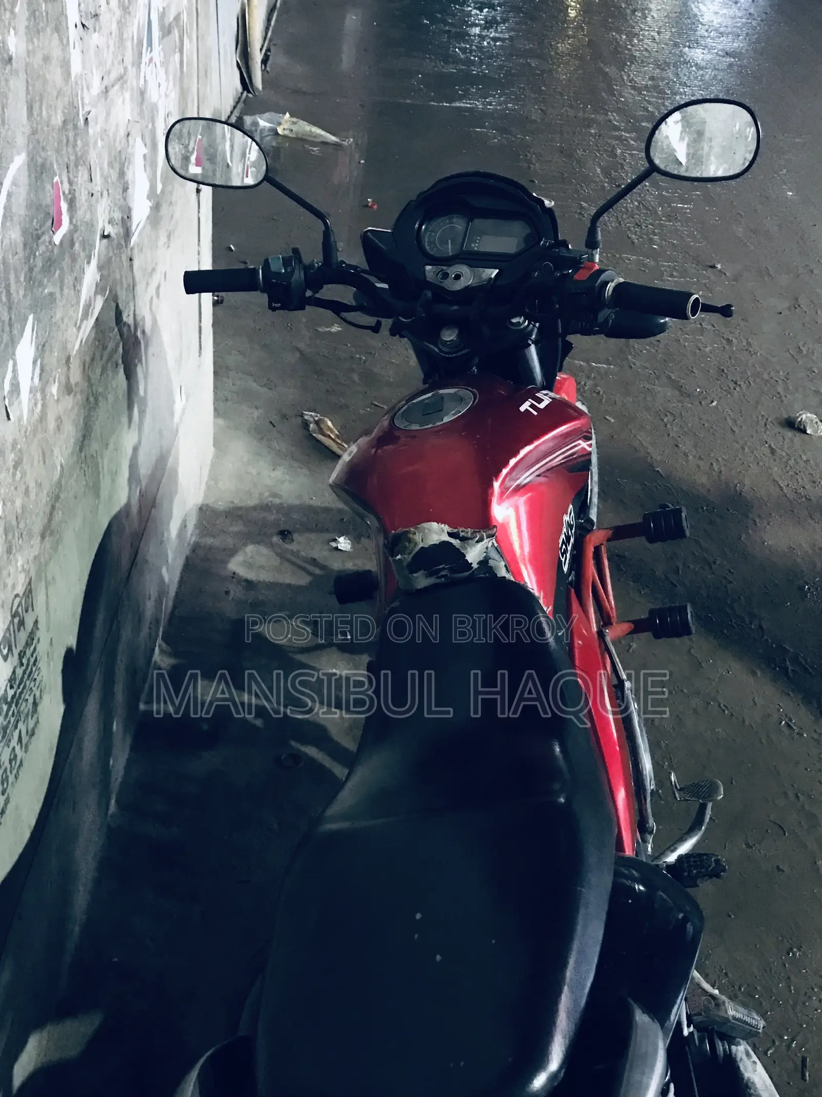 রানার টার্বো ১২৫ ২০১৭ লাল