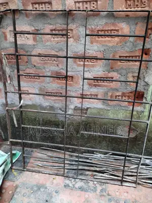 Used Iron Grill and Aluminum Thai Window