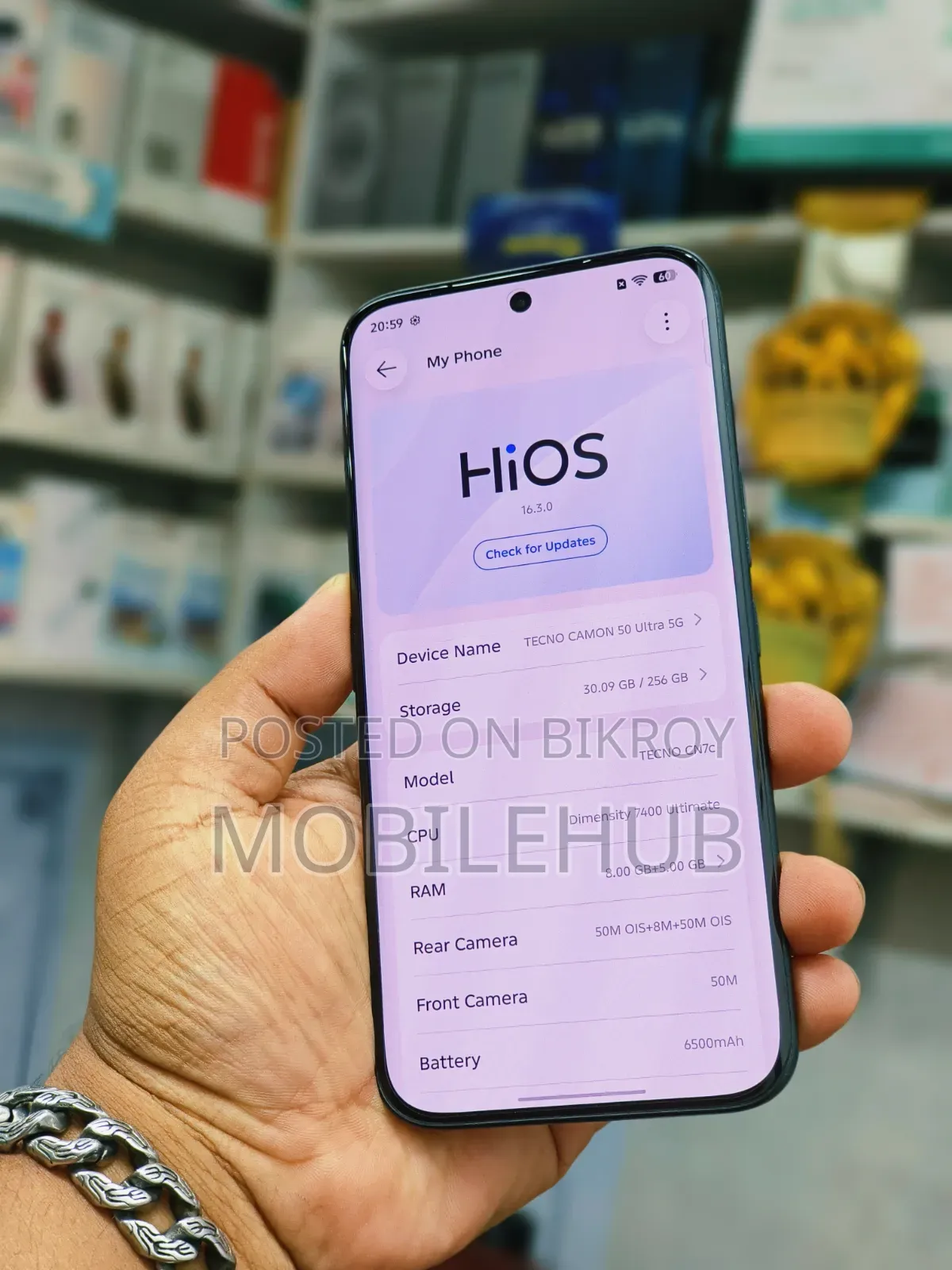 Tecno Camon 50 Ultra 256 GB Black