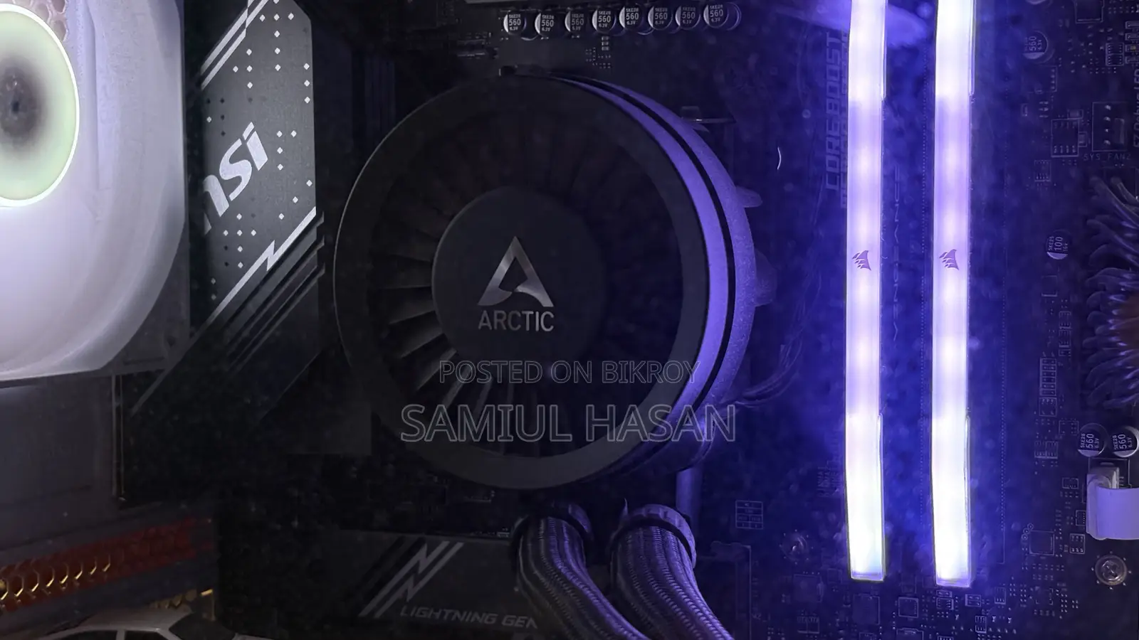Desktop Computer MSI 16GB AMD Ryzen 5 SSD 1T