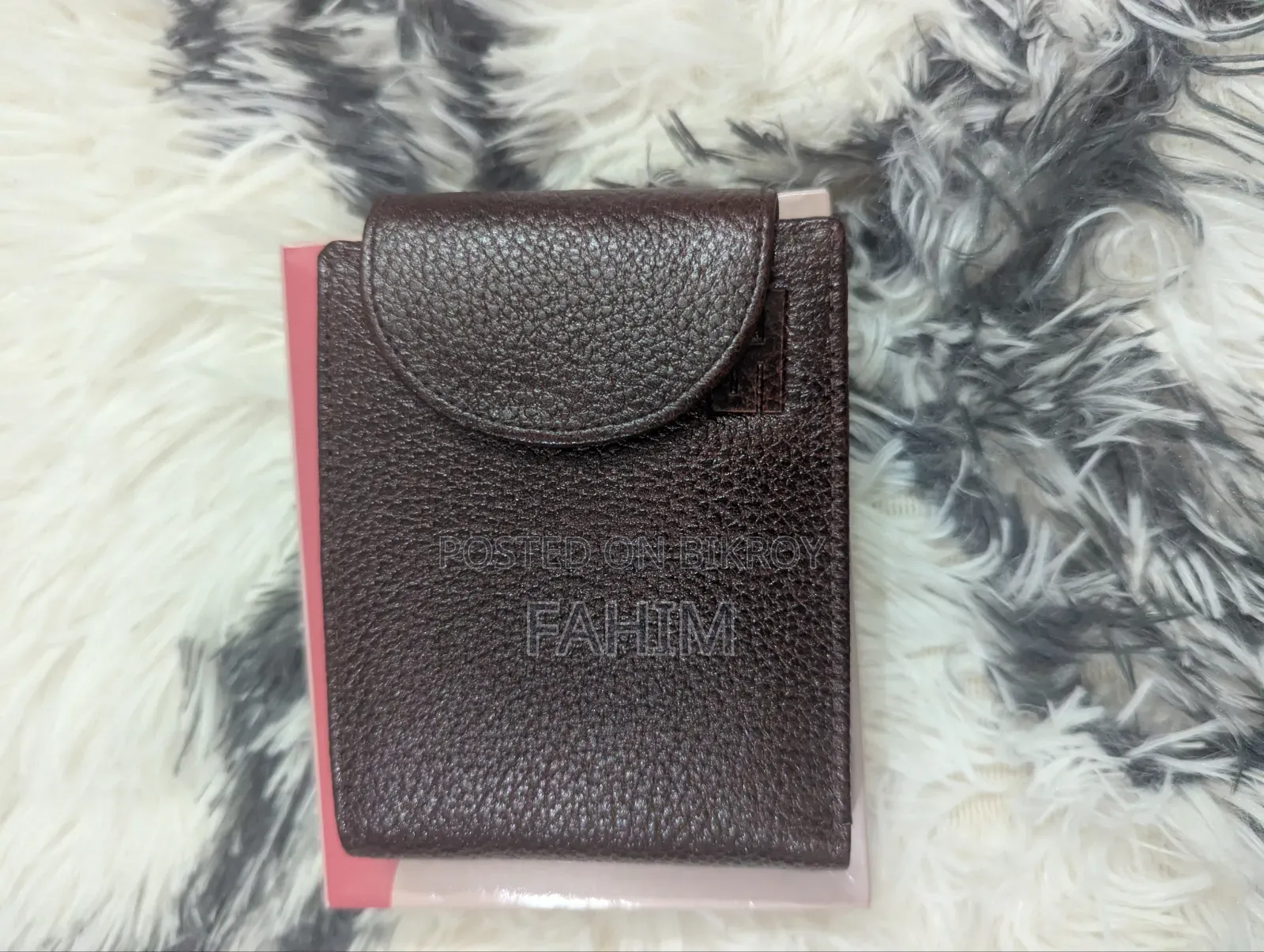 Sreeleathers Men's Wallet | Imported Brown Wallet With Box