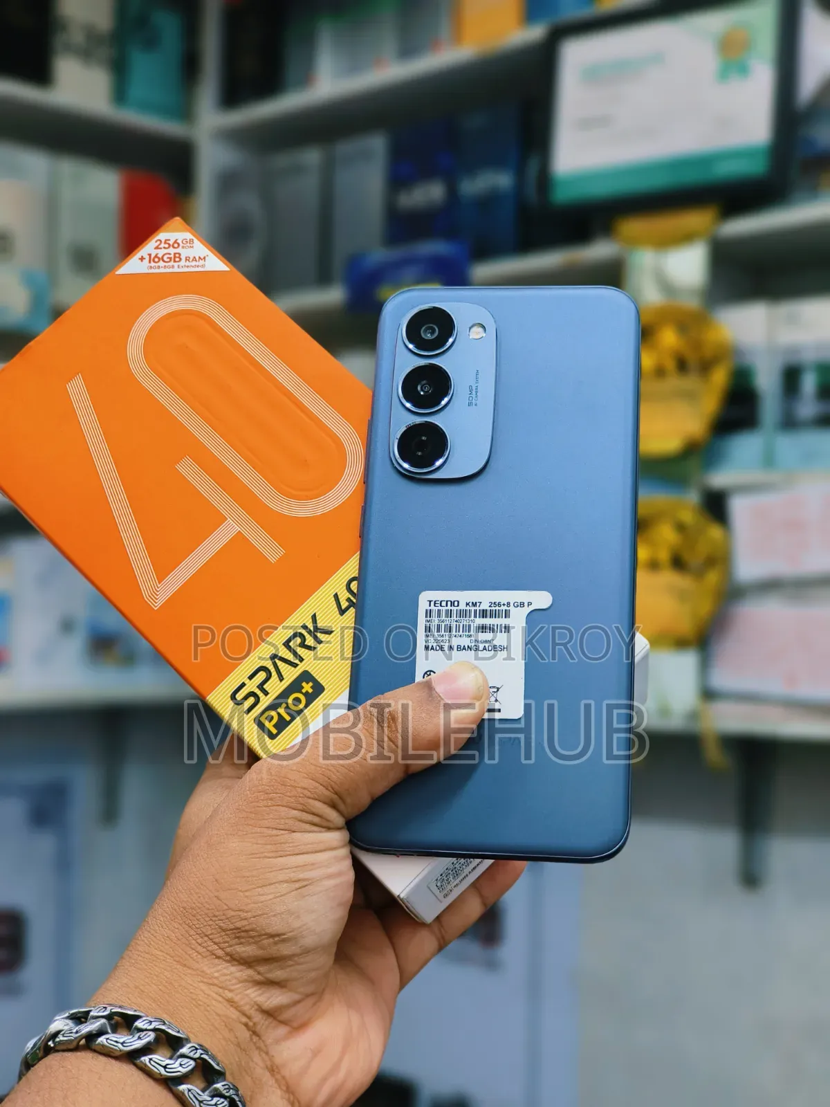 Tecno Spark 40 Pro+ 256 GB Black