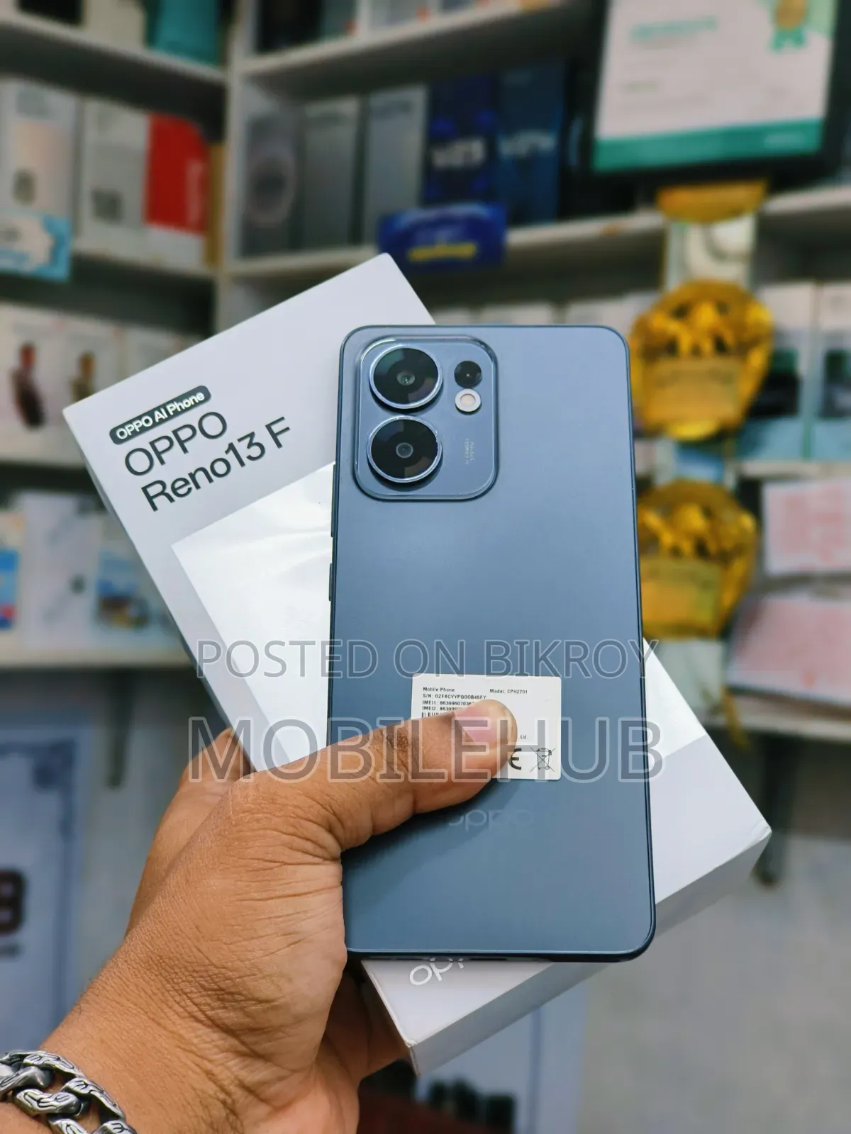 Oppo Reno13 F 4G 256 GB Black