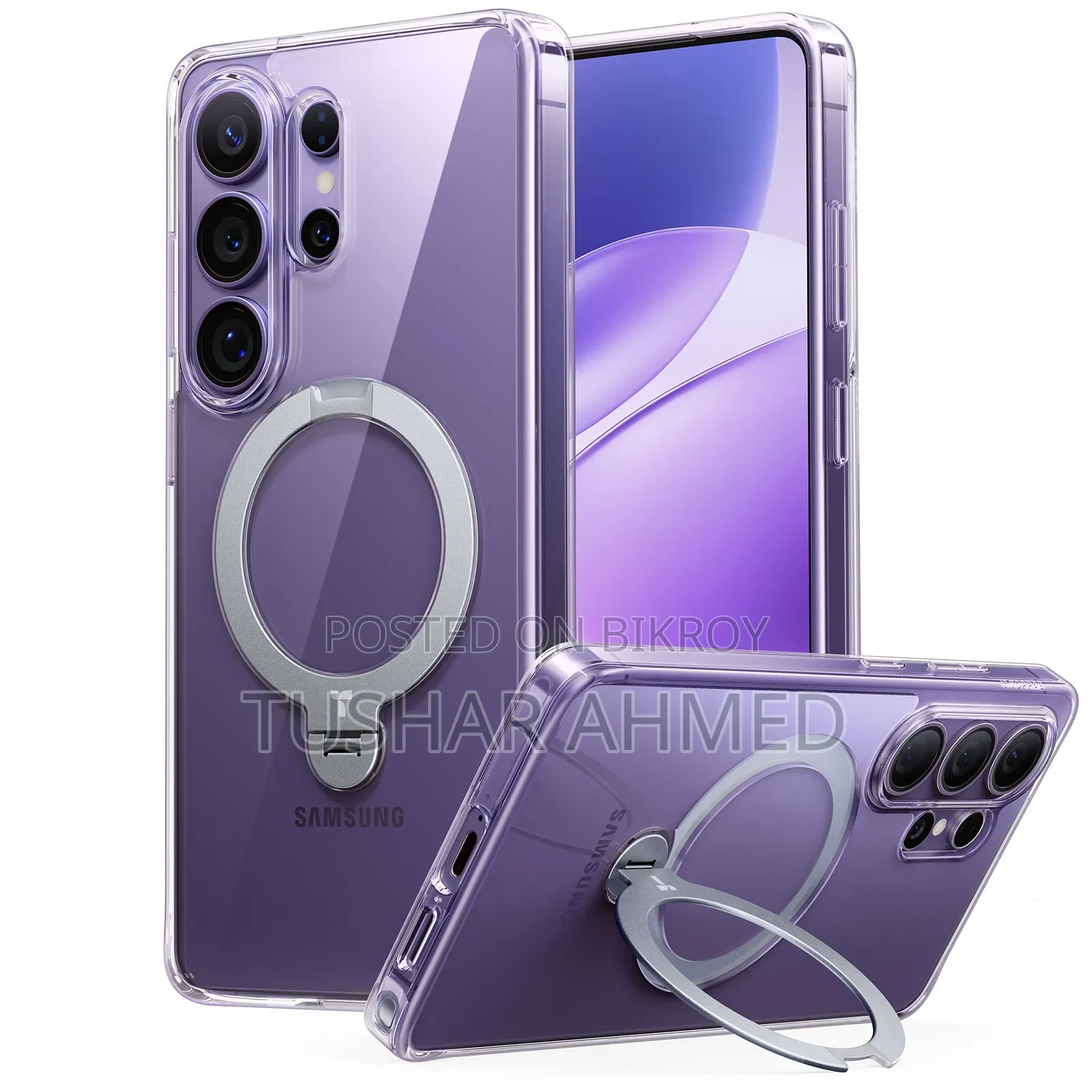 Anti Yellow Transparent Case for Samsung S26 Ultra