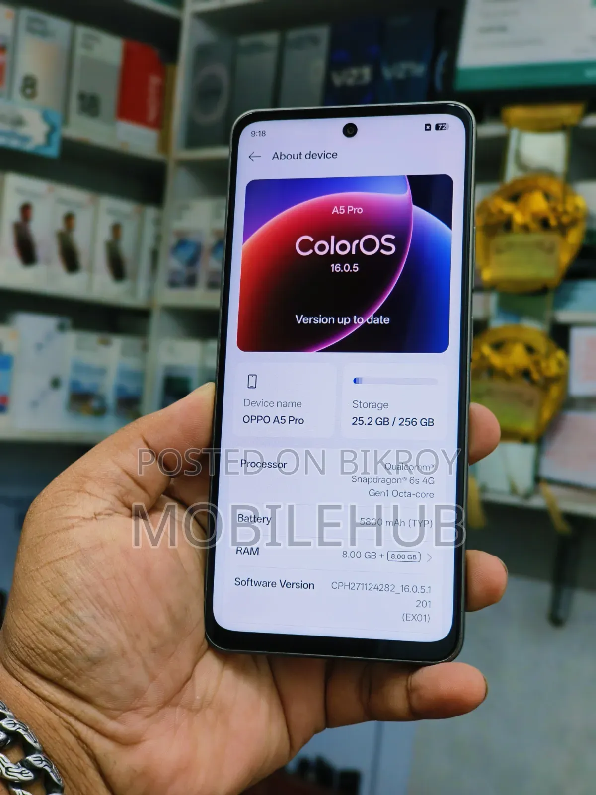 Oppo A5 Pro 256 GB Green