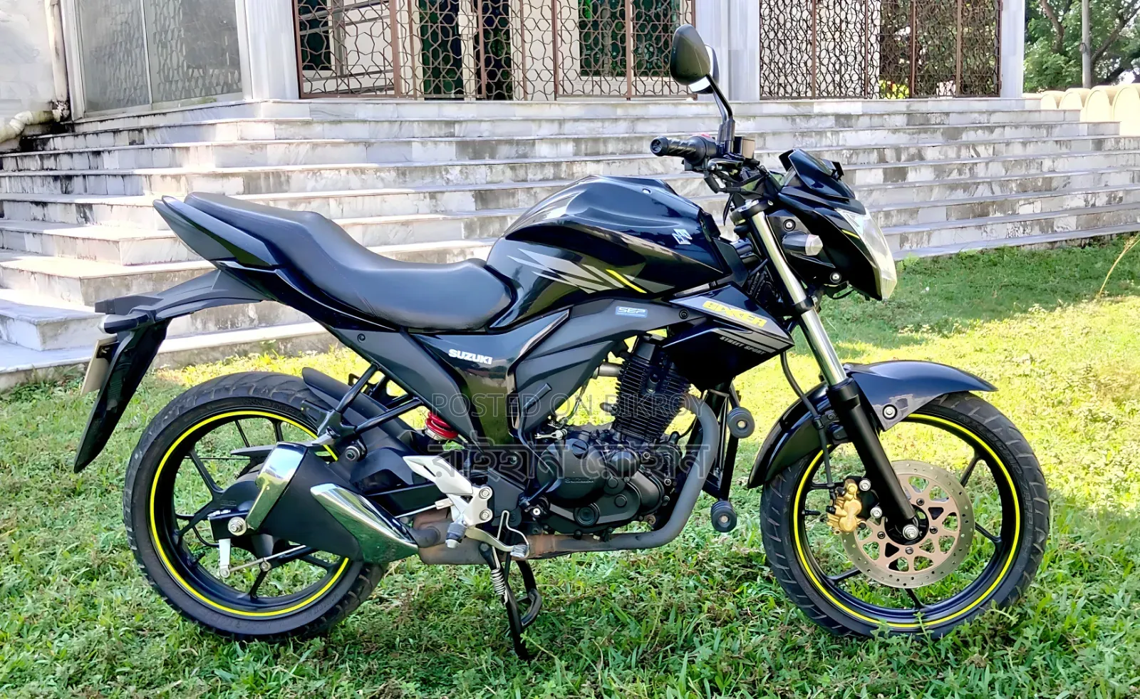 New Suzuki Gixxer 2025 Black