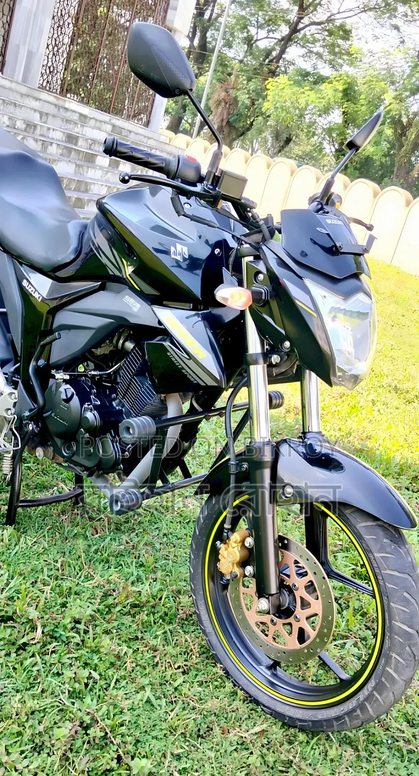 New Suzuki Gixxer 2025 Black