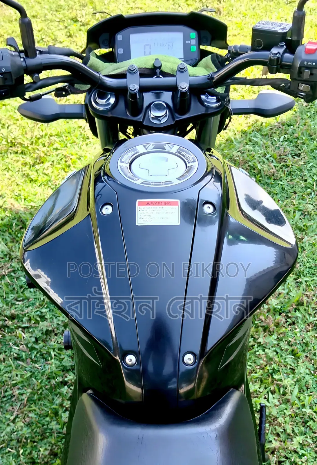 New Suzuki Gixxer 2025 Black