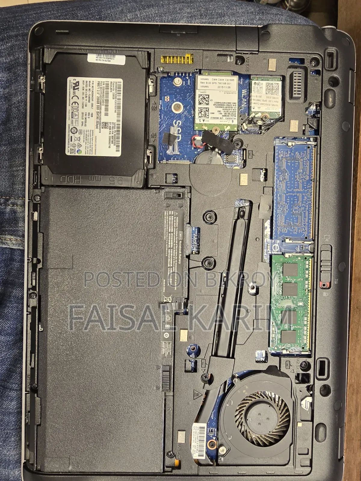 ল্যাপটপ HP EliteBook 840 G2 8GB ইন্টেল কোর i5 HDD+SSD 256GB