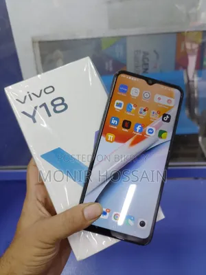 Vivo Y18 ১২৮ জিবি কালো