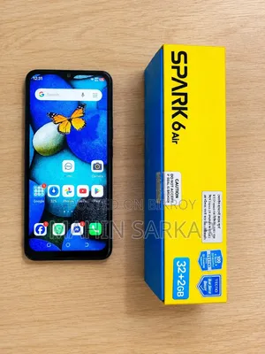 টেকনো স্পার্ক ৬ এয়ার ৩২ জিবি ব্লু