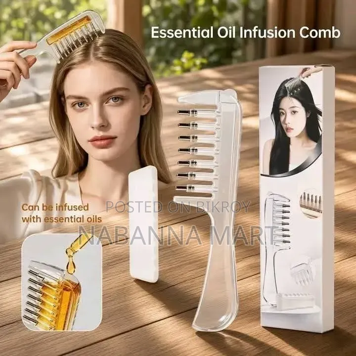 Essential Oil Hair Comb
