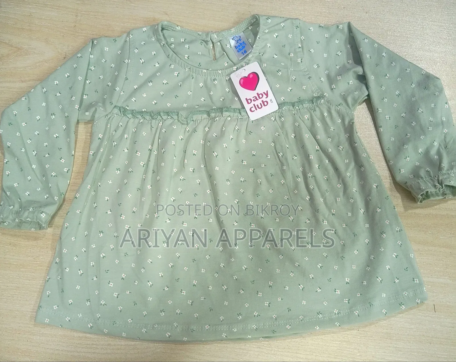 Baby Girls Maxi Tops
