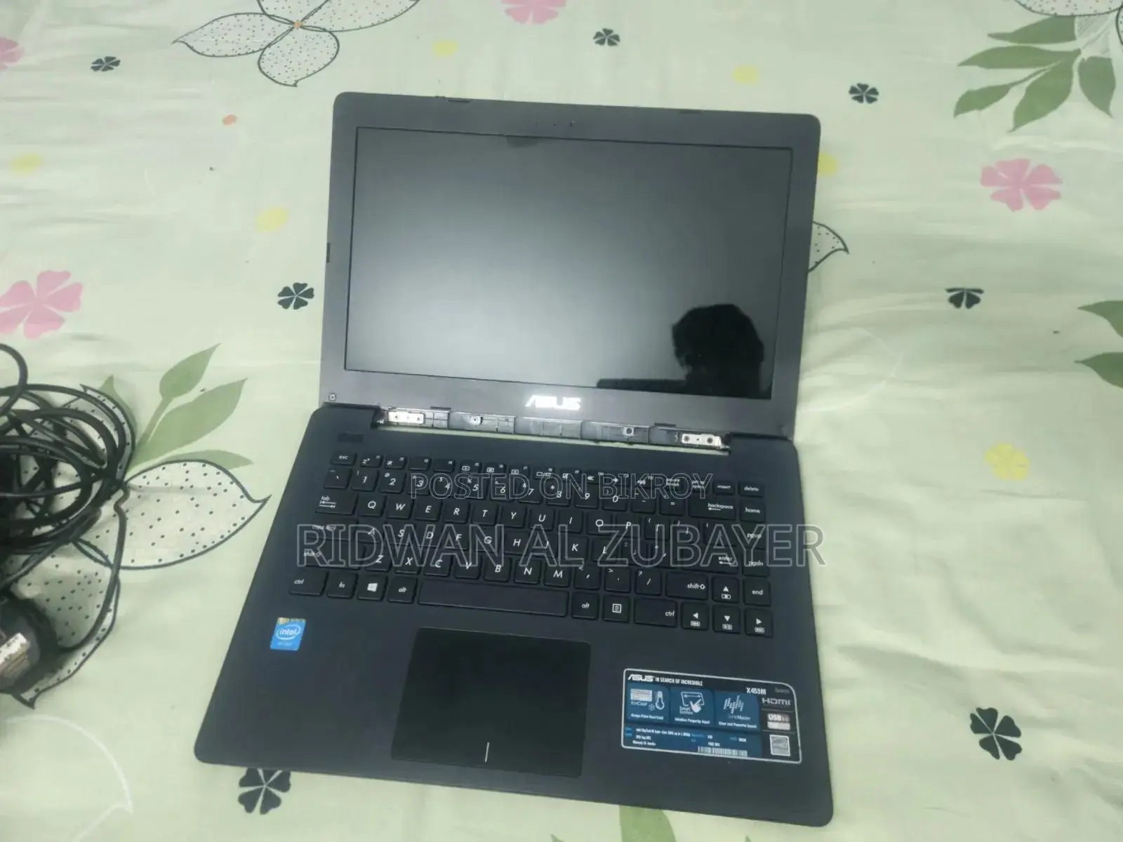 Laptop Asus 4GB HDD 60GB