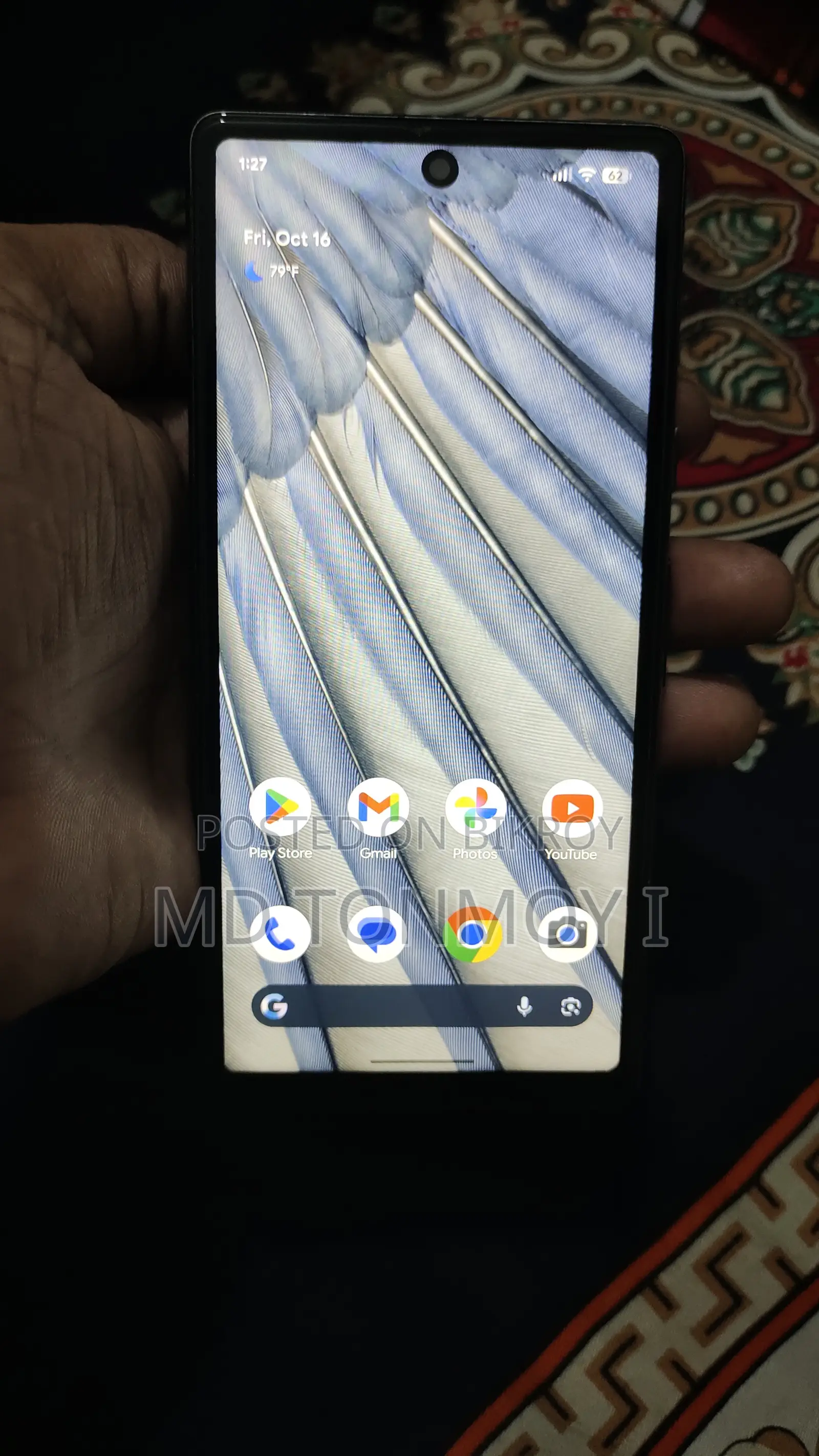 গুগল পিক্সেল ৭এ ১২৮ জিবি ব্ল্যাক