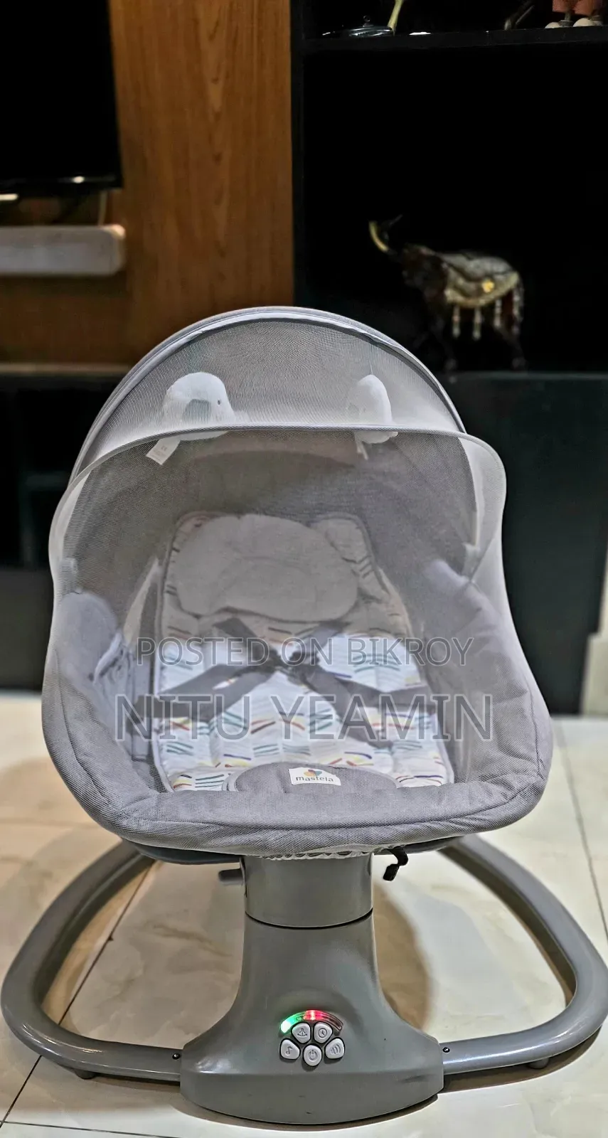 Mastela 3 in 1 Deluxe Multi-Functional Bassinet (Baby Rocker)