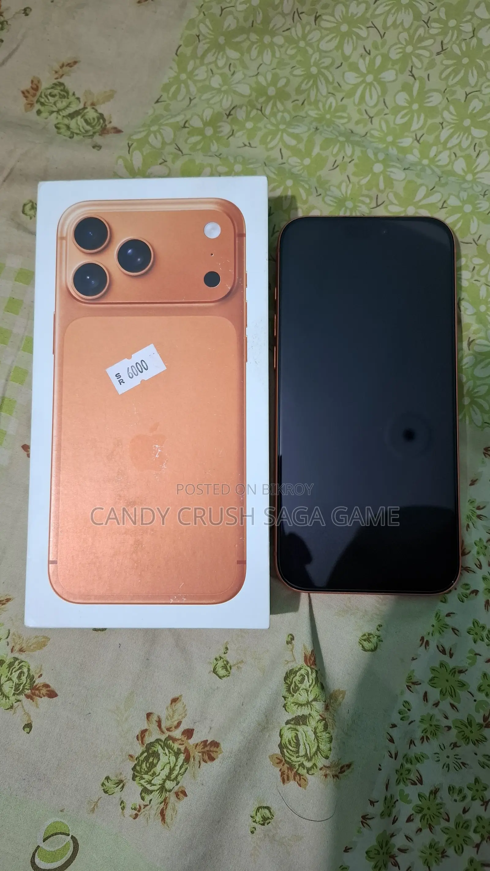 অ্যাপল আইফোন ১৭ প্রো ম্যাক্স ২৫৬ জিবি অরেঞ্জ
