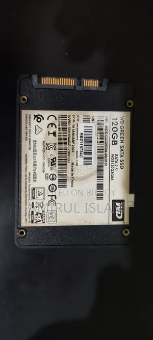 Wd 120 Gb SSD 100% Health