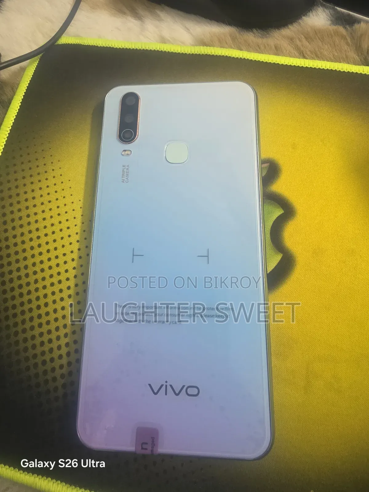 New Vivo Y17 128 GB Blue