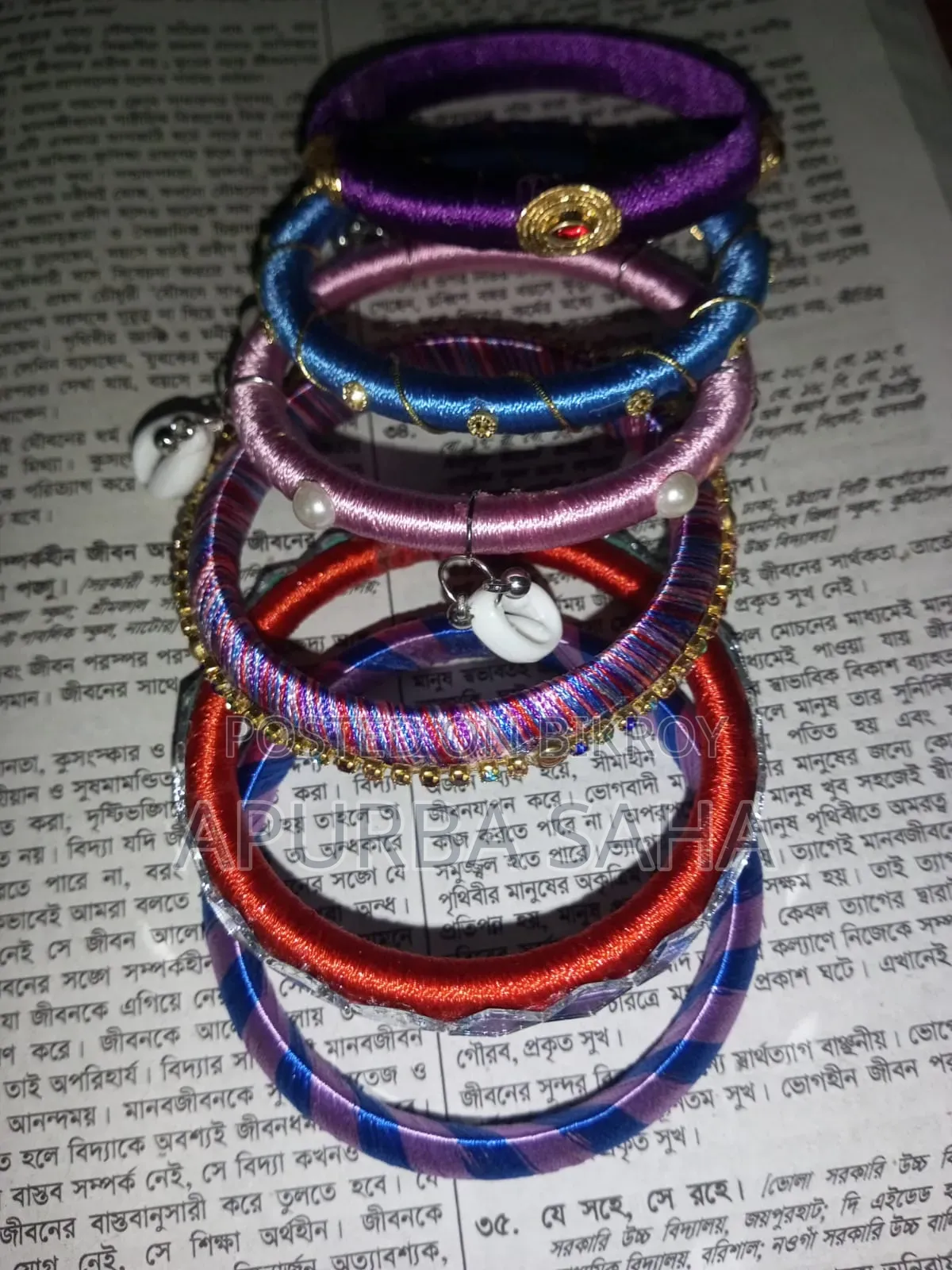 Homemade Bangles