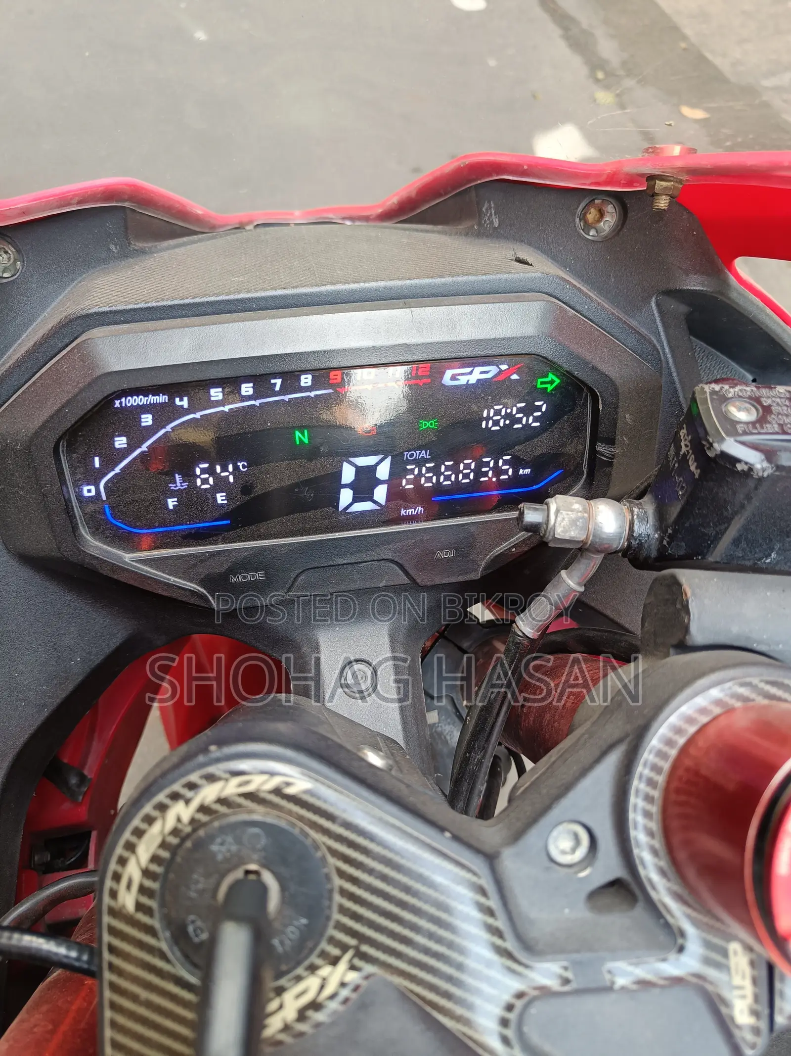 GPX Demon 150GR FI 2023 Red