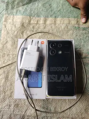 সিয়াওমি রেডমি নোট ১৩ ২৫৬ জিবি ব্ল্যাক